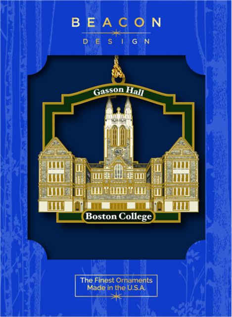 Boston College Law School Brass Ornament