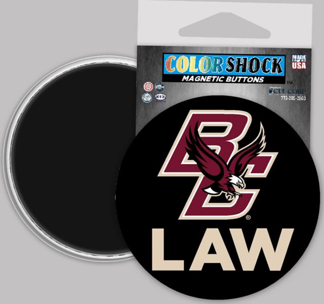 Boston College Law School 3" Button Magnet