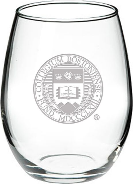 Boston College Law School 21 oz. Stemless Wine Glass