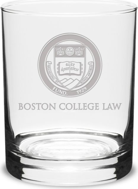 Boston College Law School 14 oz. Glass