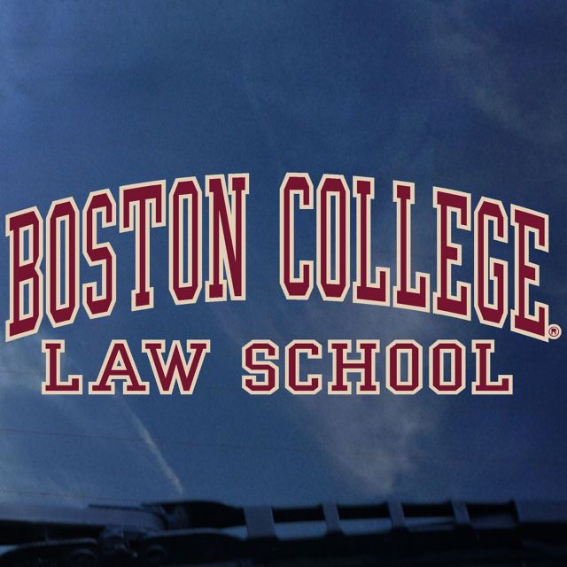 Boston College Law School Decal