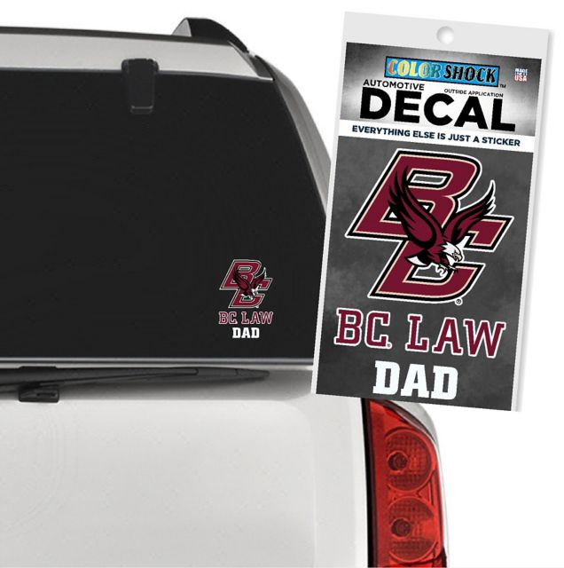 Boston College Law School Dad Decal