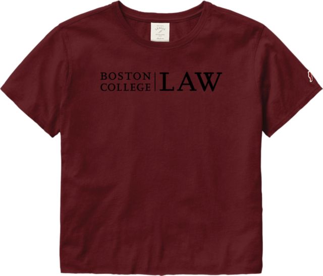 Boston College Law School Women's Cropped Short Sleeve T-Shirt