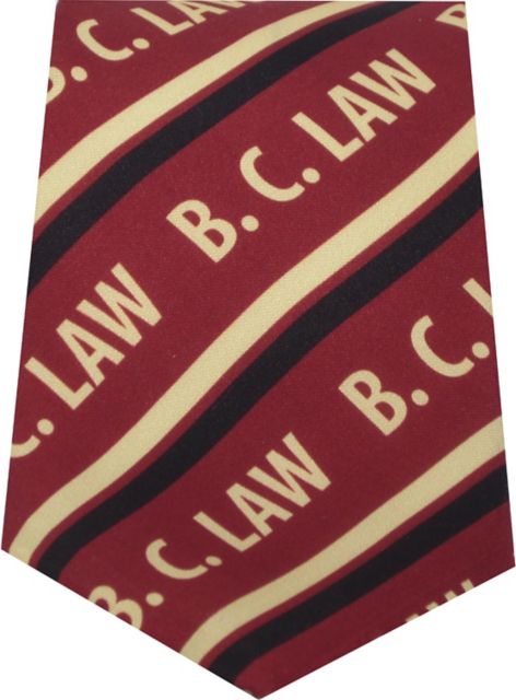 Boston College Law School Silk Tie