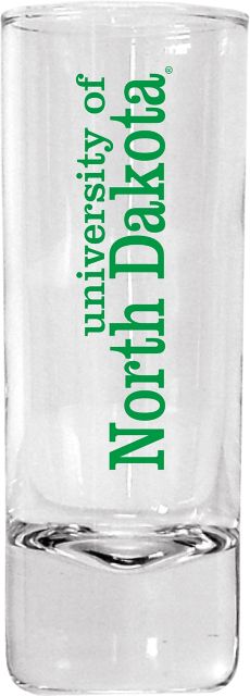 University of North Dakota 2.5 oz. Collector's Glass