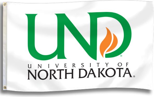University of North Dakota 3' x 5' Flag