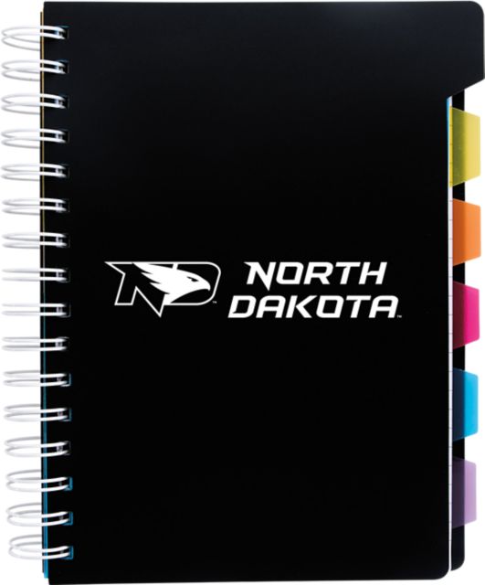 University of North Dakota Notebook with Tabs