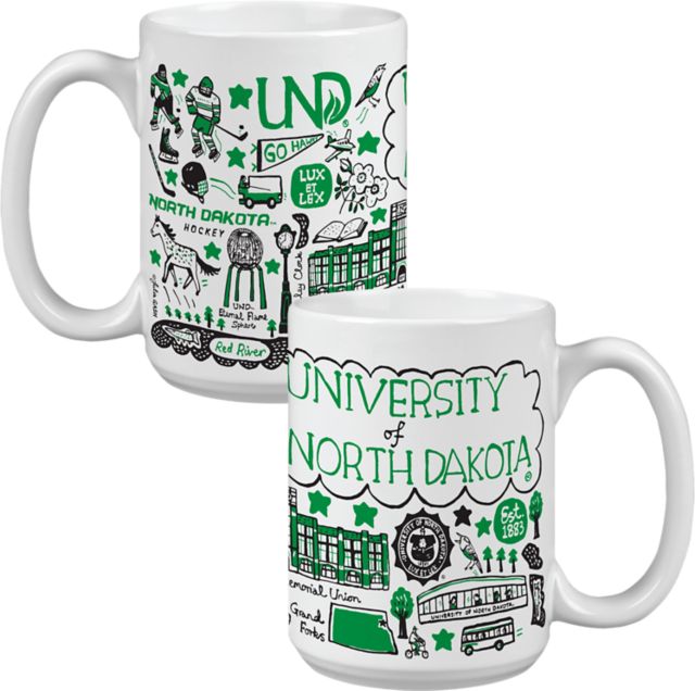 University of North Dakota Julia Gash 15 oz. Mug