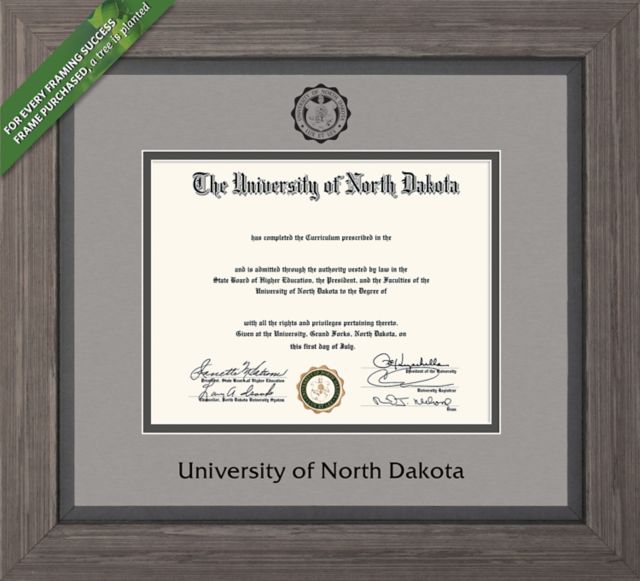 Greystone 8.5 x 11 Diploma with Double mat  - ONLINE ONLY