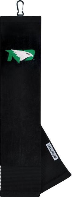 University Of North Dakota Tri-Fold Embroidered Golf Towel- ONLINE ONLY