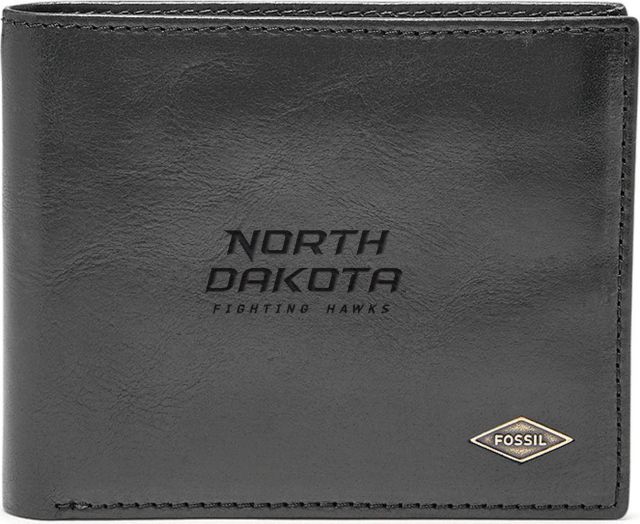 Fossil Leather Ryan RFID Flip ID Bifold - Black - ONLINE ONLY