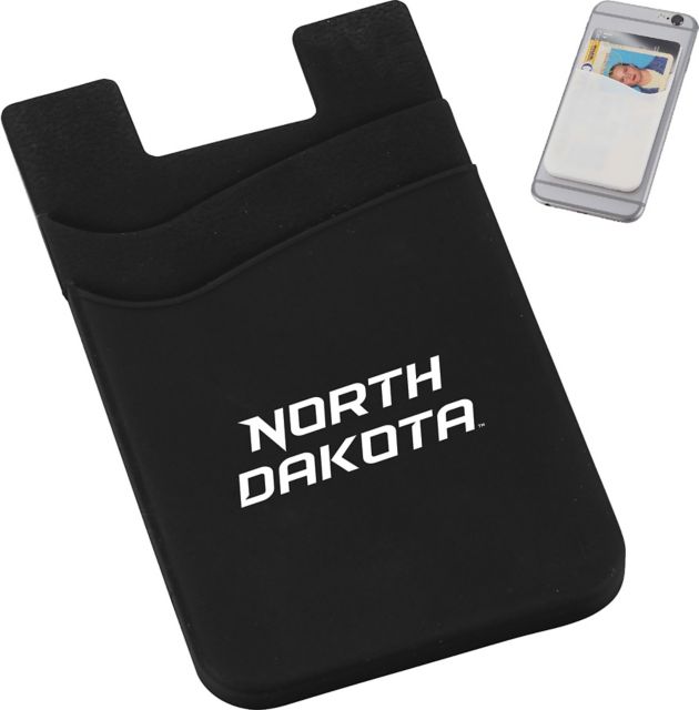 University of North Dakota Silicone Card Wallet
