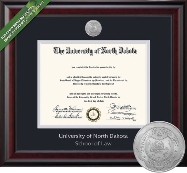 Framing Success Classic 12 x 15 Law Diploma with Double mat and Medallion