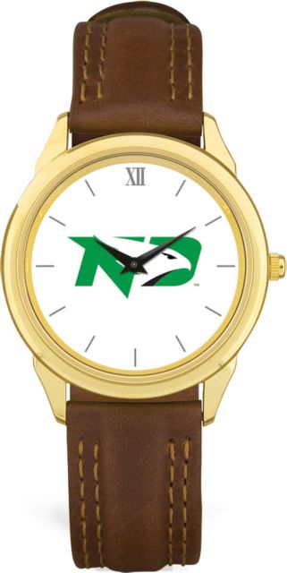 CSI Brownleather Wristwatch With  Colored Medallion - ONLINE ONLY