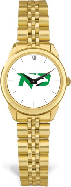 CSI Women's Gold Rolled Link Watch  (Gift Box) With Colored Medallion - ONLINE ONLY