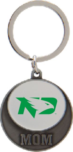 University of North Dakota Mom Keychain