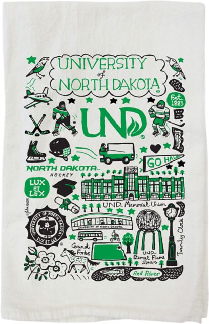 University of North Dakota Kitchen Towel