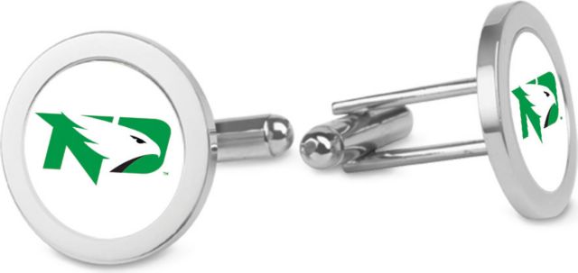 CSI Silver Cufflinks (Gift Boxed) With Colored Medallion - ONLINE ONLY