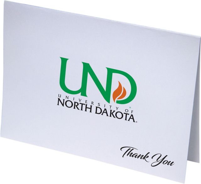 University of North Dakota Thank You Notevards 10-Pack