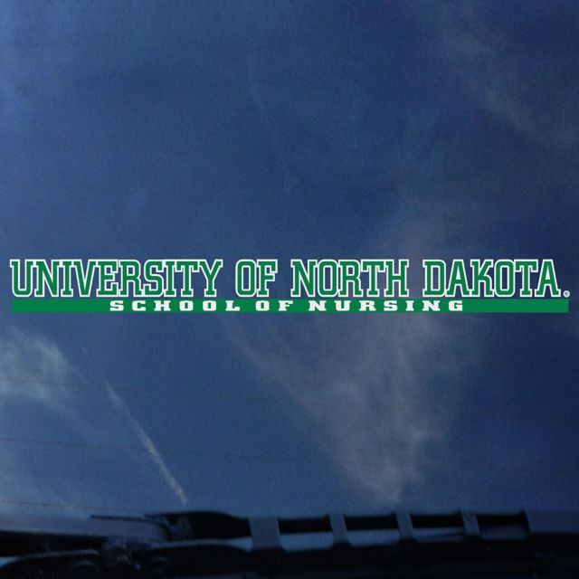 University of North Dakota School of Nursing Decal