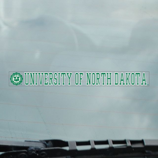 University of North Dakota Strip Decal