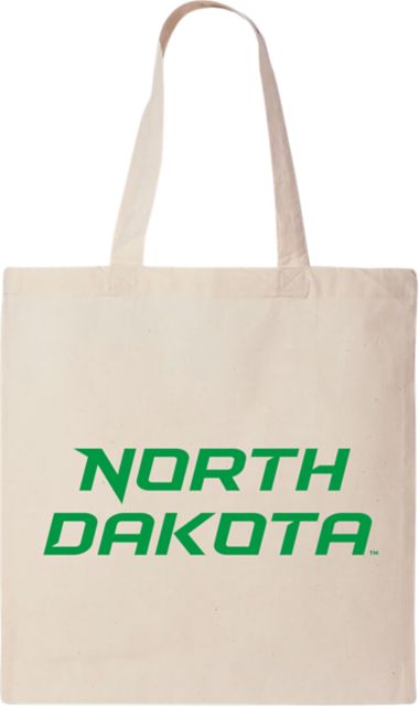 University of North Dakota 15 x 16 Canvas Tote Bag