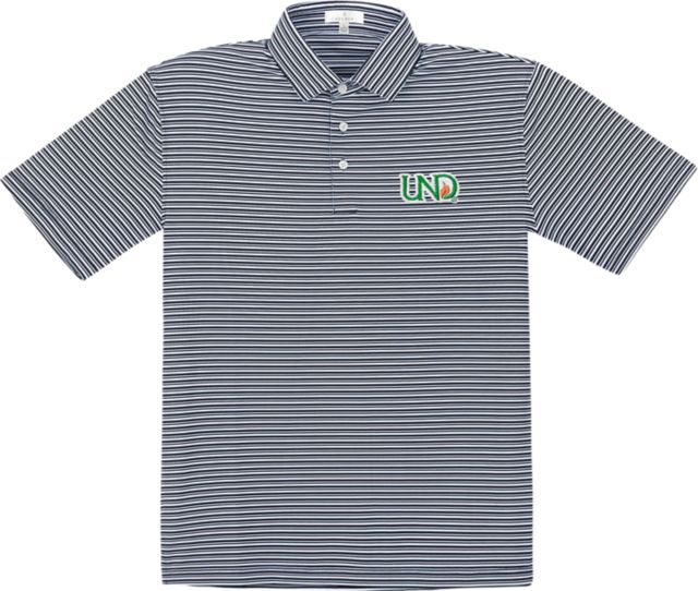 University of North Dakota Performance Stripe Polo