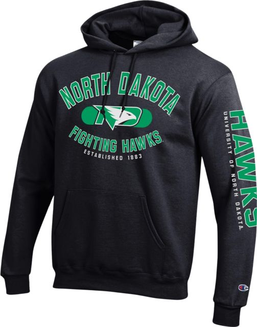 University of North Dakota Fighting Hawks Eco Powerblend Hood