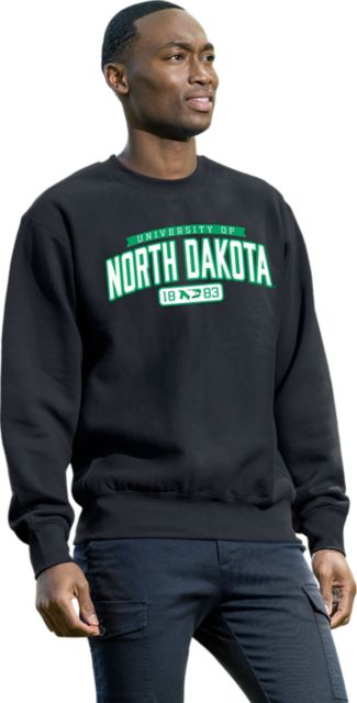 University of North Dakota Fighting Hawks Peace Crewneck Sweatshirt