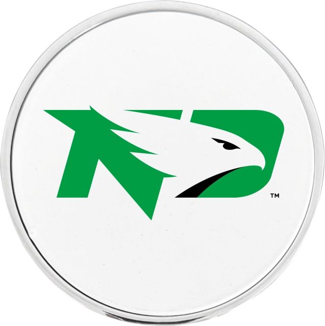 University of North Dakota Fighting Hawks Circle Adhesive Emblem
