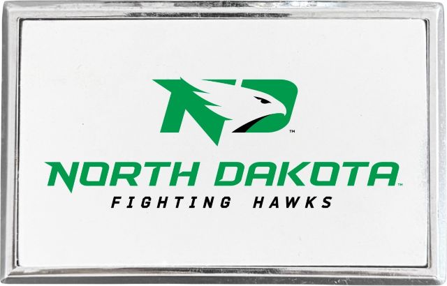 University of North Dakota Rectangle Adhesive Emblem