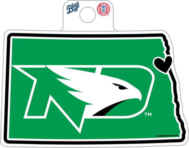 University of North Dakota Full Size Sticker