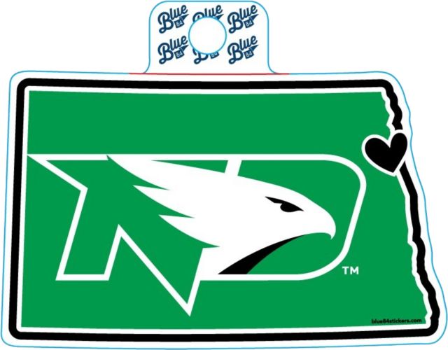 University of North Dakota Full-Size Sticker