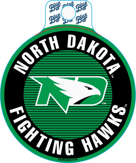 University of North Dakota Full Size Sticker