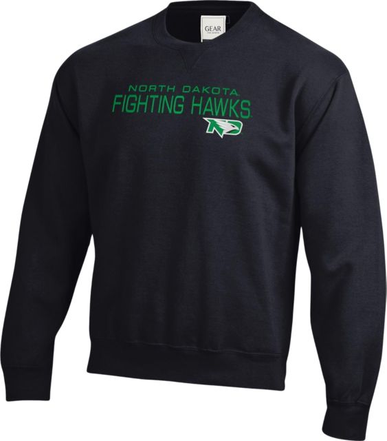 University of North Dakota Fighting Hawks Crewneck Sweatshirt