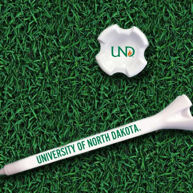 University of North Dakota 8 Pack Golf Tees