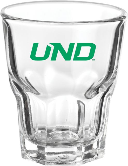 University of North Dakota 1.5 oz. Collectors Glass