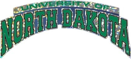 University of North Dakota Decal Hologram Stand