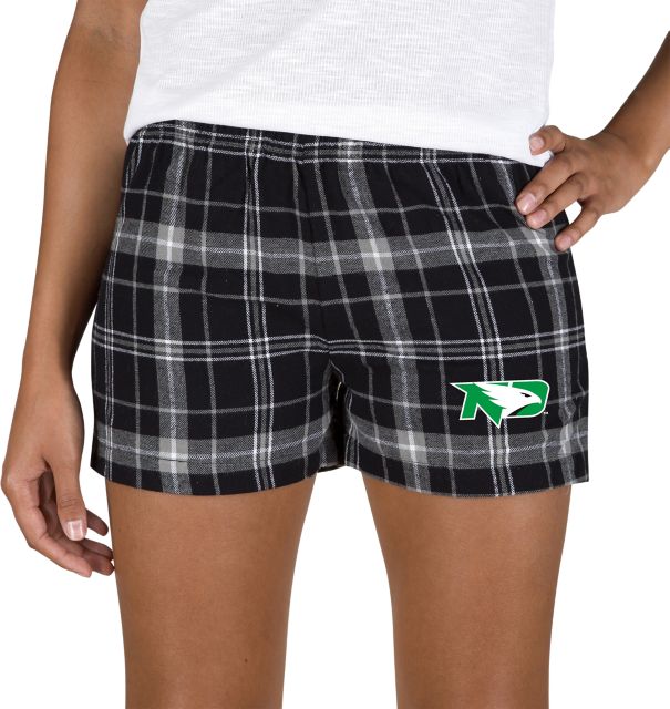 University of North Dakota Women's Flannel Shorts - ONLINE ONLY