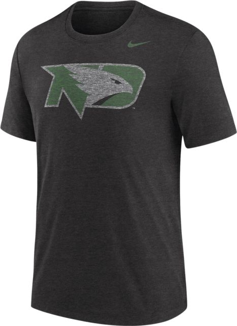 University of North Dakota Fighting Hawks Tri-Blend Short Sleeve T-Shirt