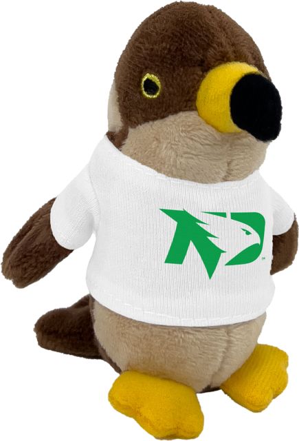 University of North Dakota Fighting Hawks Plush Magnet