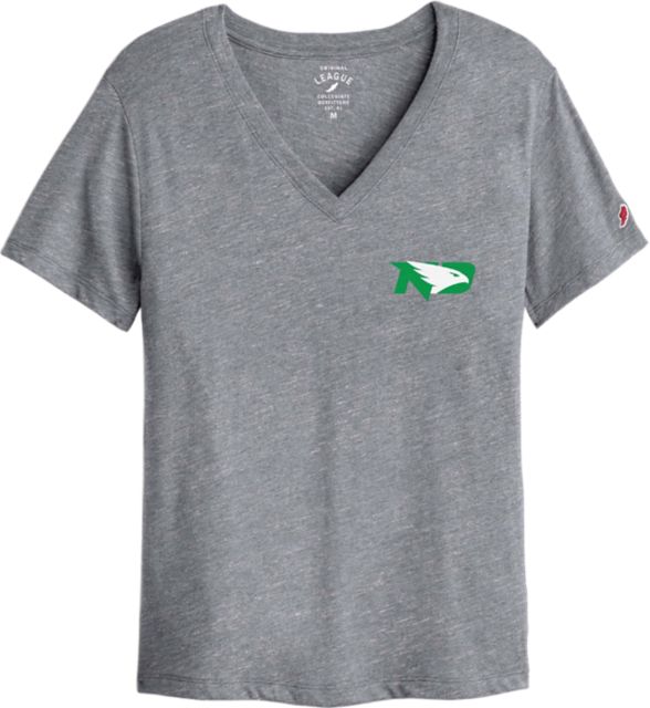 University of North Dakota Women's V-Neck Short Sleeve T-Shirt