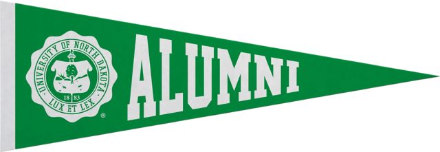 University of North Dakota 5x15 Alumni Pennant