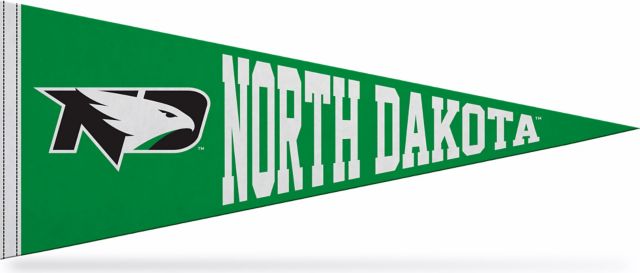University of North Dakota 12"X30" Full Color Pennant