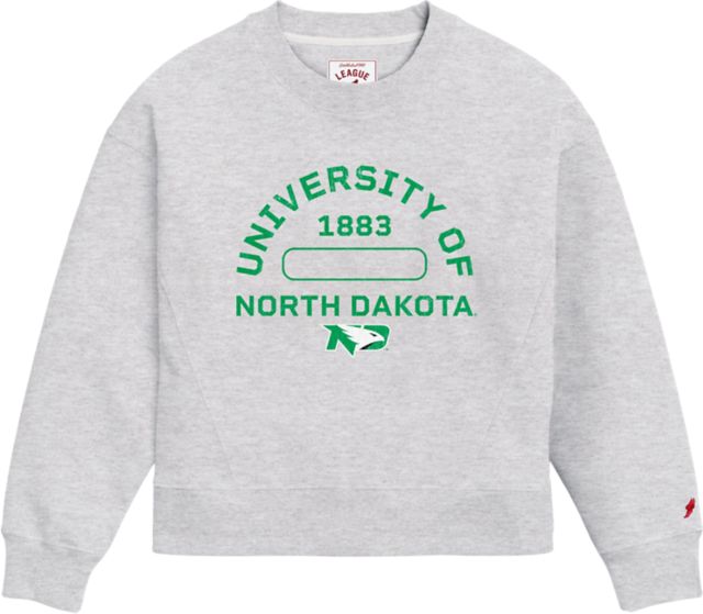 University of North Dakota Fighting Hawks Women's Boxy Crewneck Sweatshirt