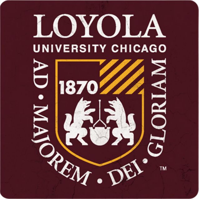 Loyola University Chicago 4'' x 4'' Coaster