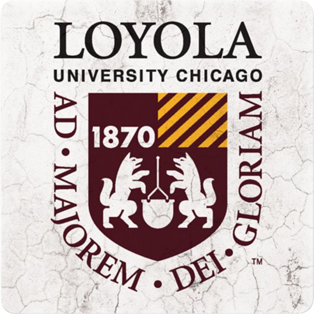 Loyola University Chicago 4'' x 4'' Coaster