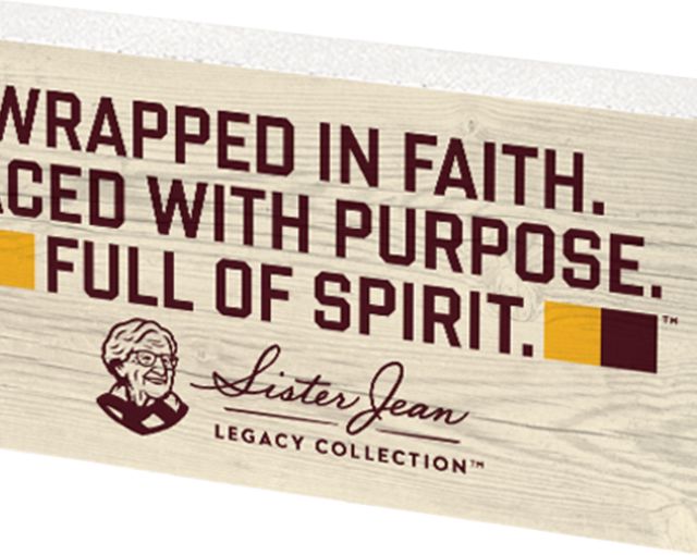 Loyola University Chicago Sister Jean Legacy Mini Table