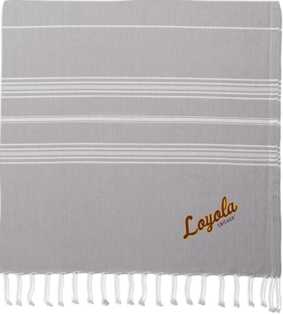 Loyola University Chicago Cali Throw Blanket
