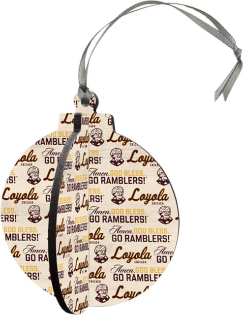 Loyola University Chicago Sister Jean Legacy Round Ornament